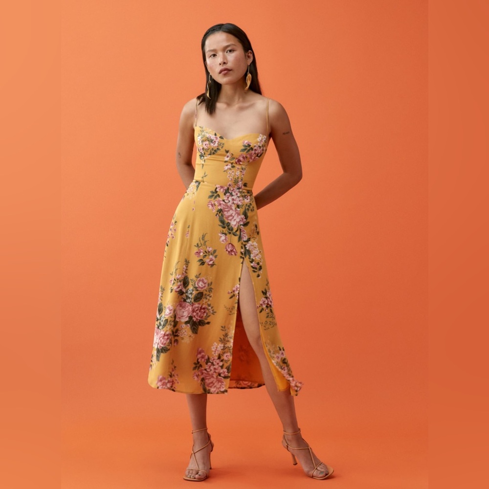 Reformation Juliette Dress in Anjelica Size 2